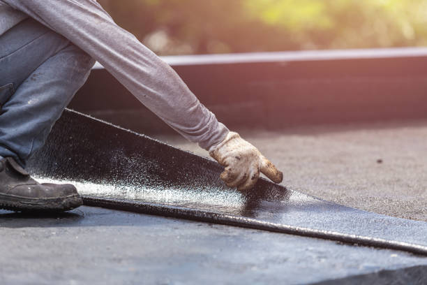 Professional Emergency Waterproofing technician working in Lincoln, IL